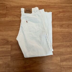 vintage levi’s jeans + orange tab | 550 x relaxed fit